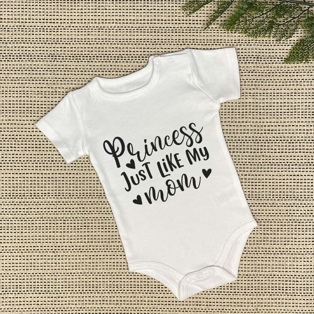 Princess Just Like Mom Onesie