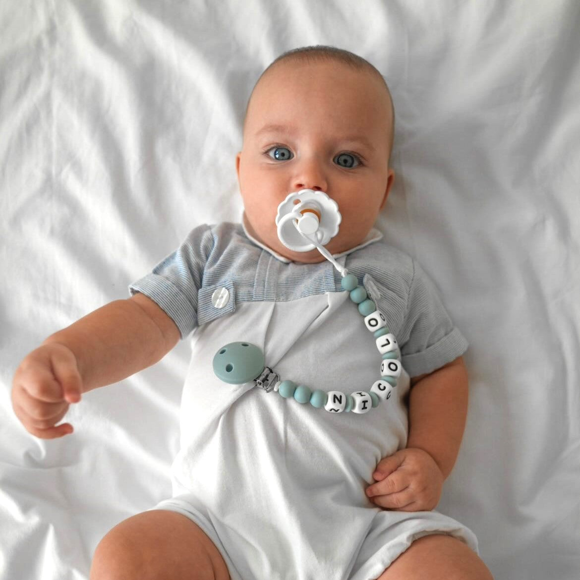 Personalized Pacifier Clip - Plain