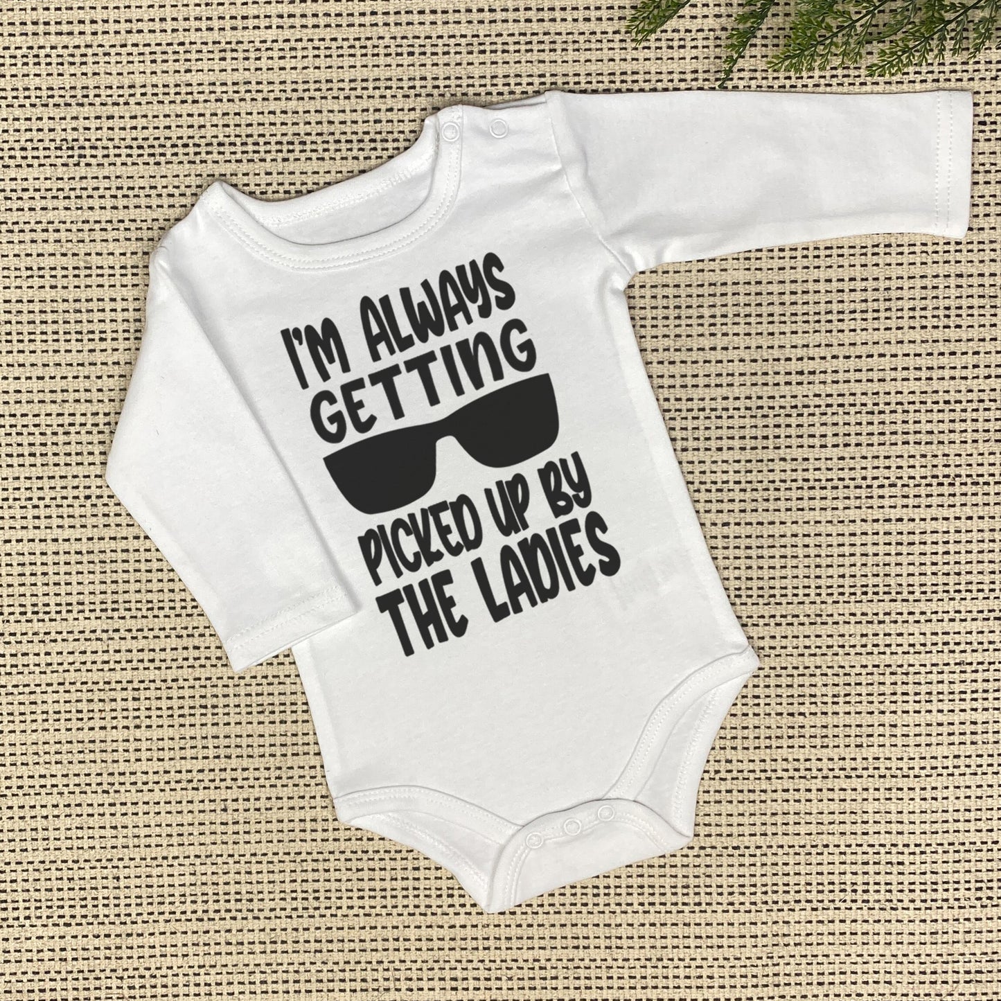 I'm Always Being Picked Up By The Ladies Onesie