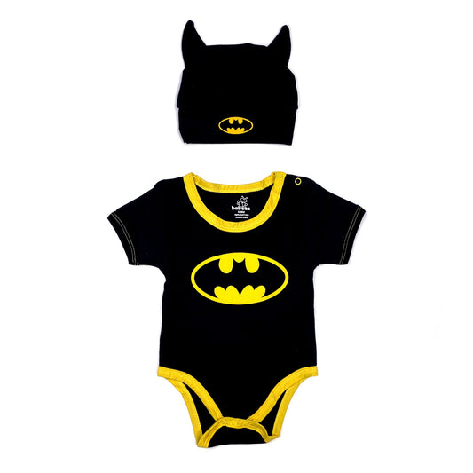 Batman Onesie and Hat Set for Babies