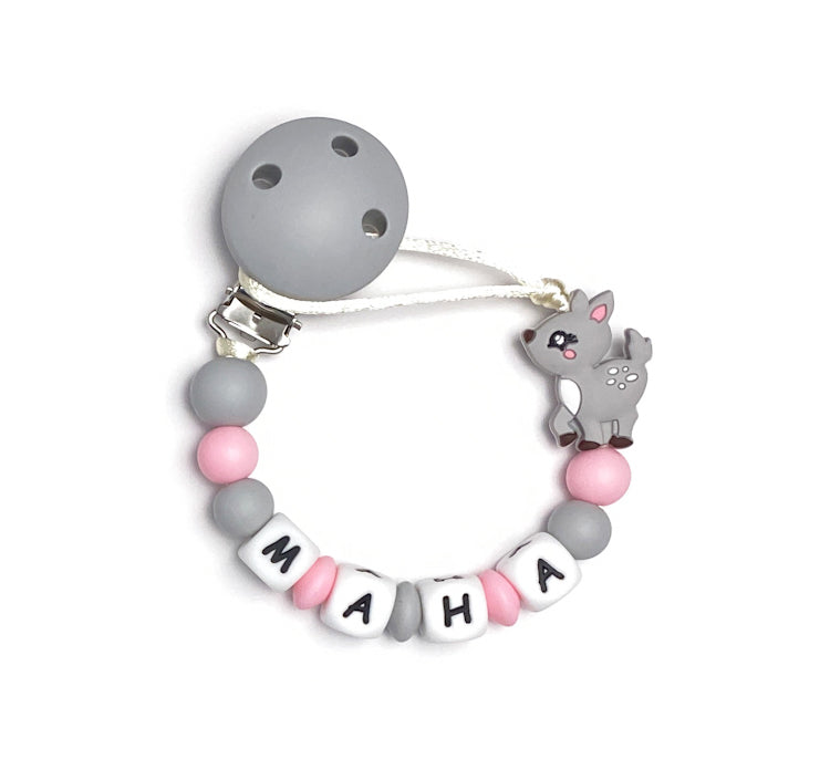 Cute Deer Pacifier Chain