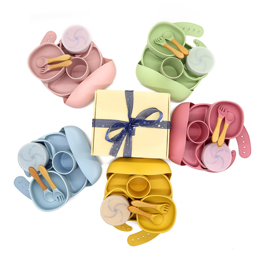 Silicone Feeding Set (7 Pcs)
