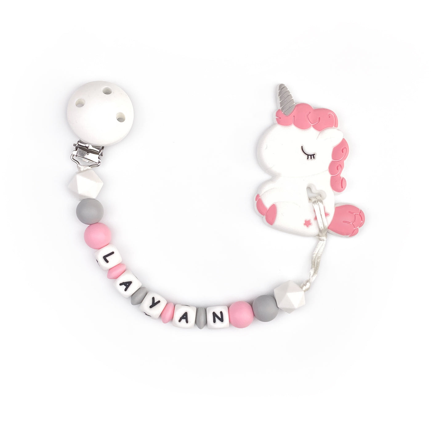 Sleepy Unicorn Teether Chain