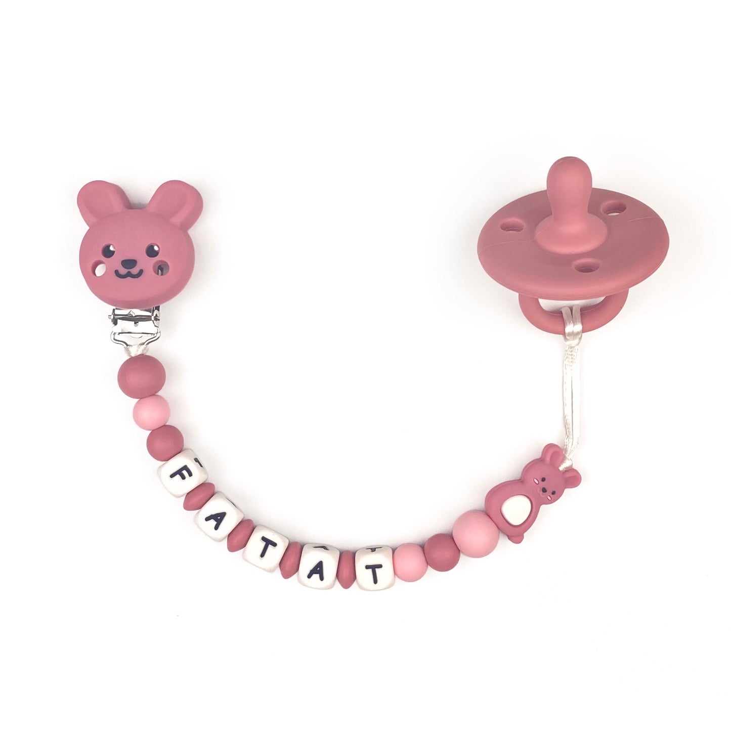 Bunny Chain with Pacifier