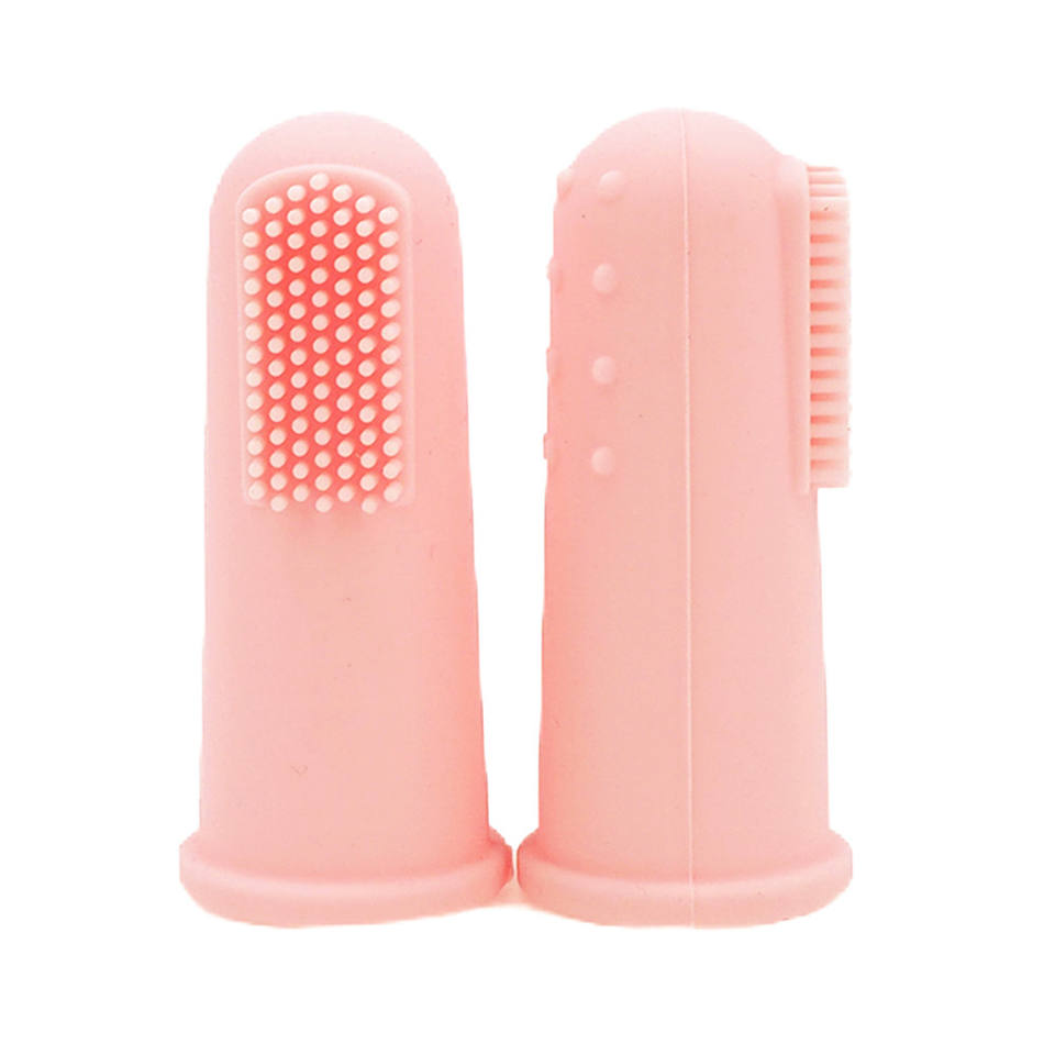 Pink Finger Toothbrush