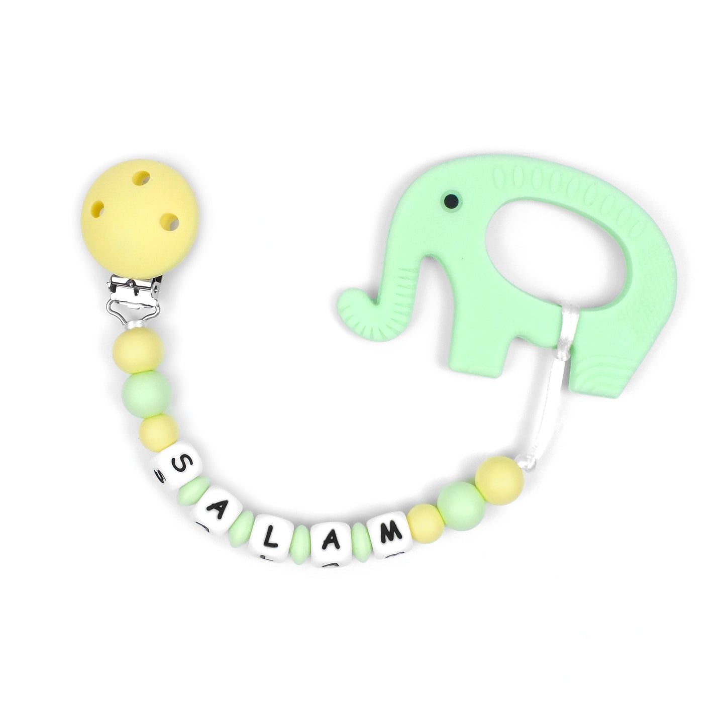 Dumbo Teether Chain | Lemon