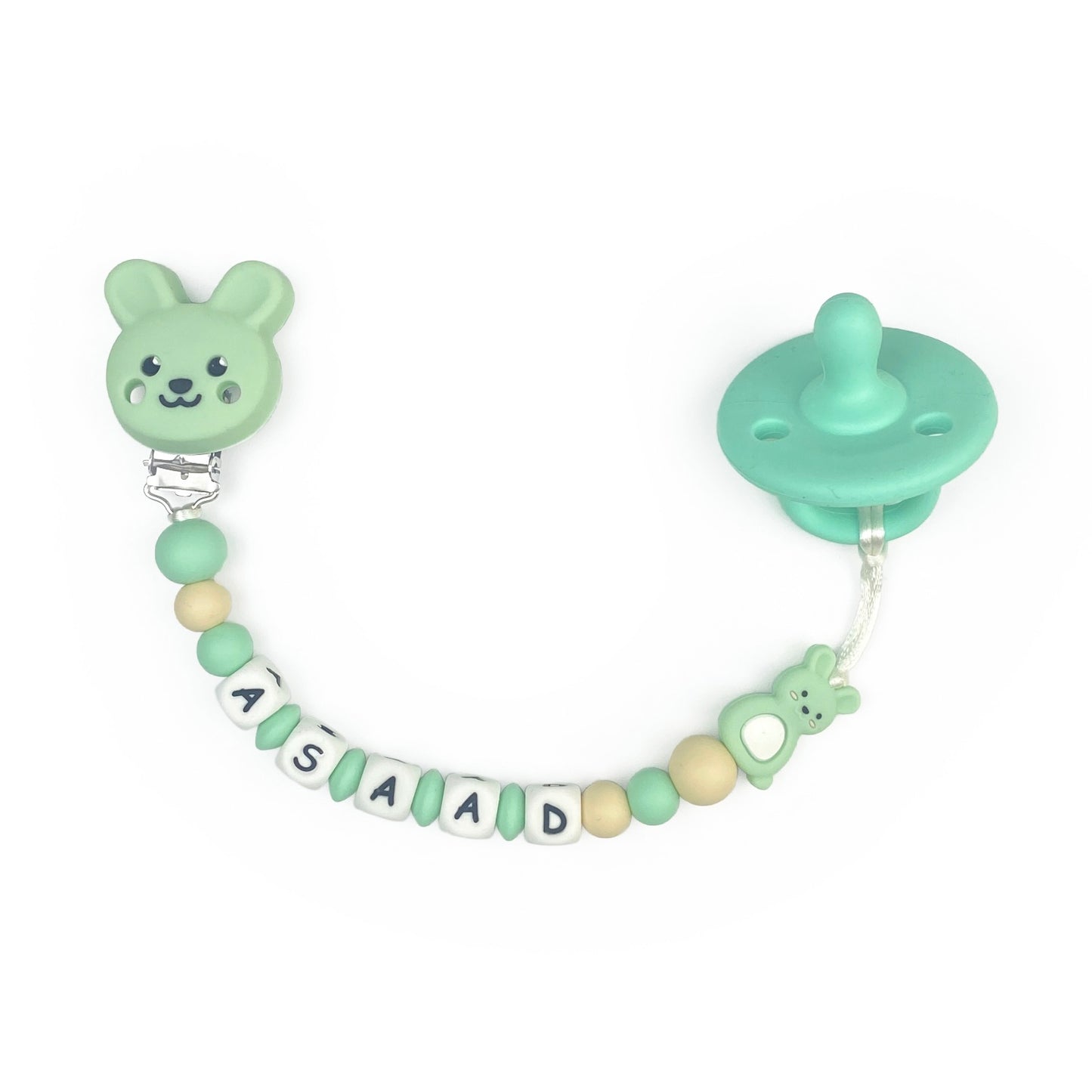 Bunny Chain with Pacifier