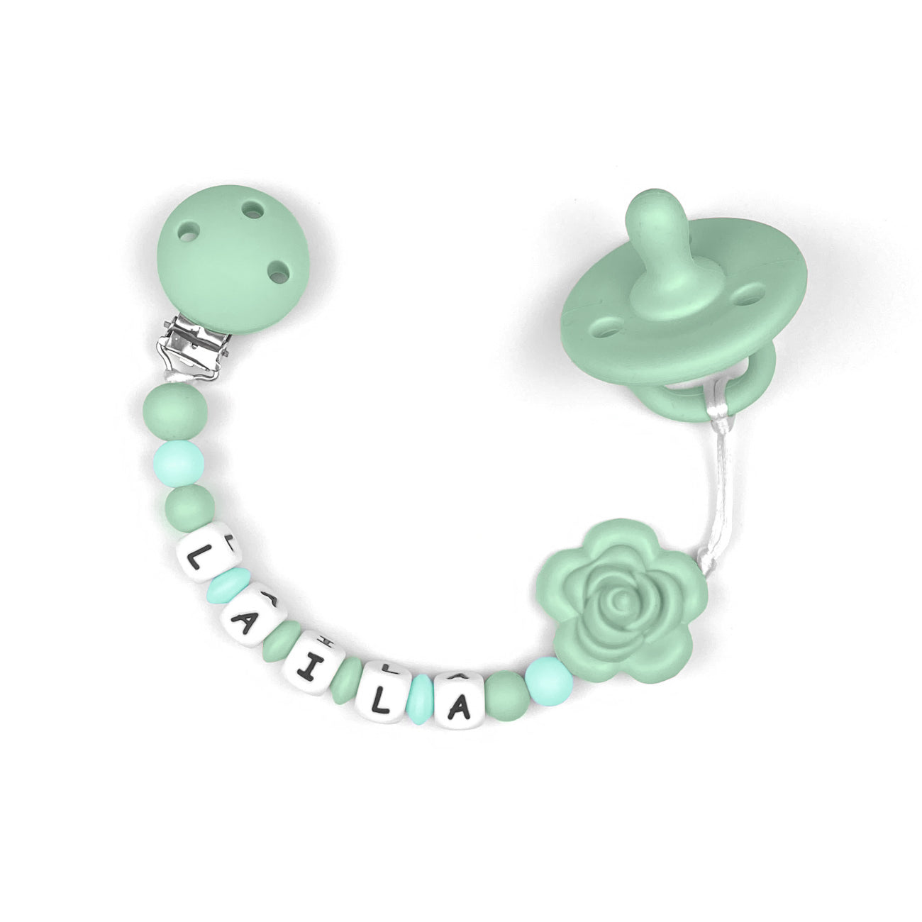 Flower Chain with Pacifier