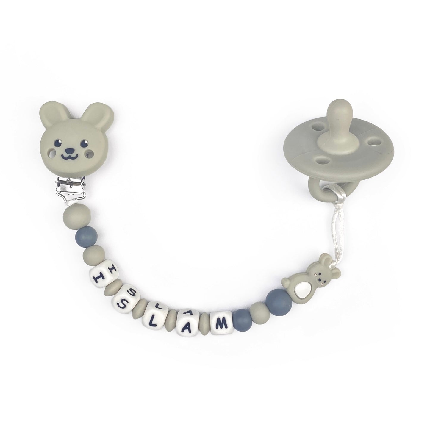 Bunny Chain with Pacifier