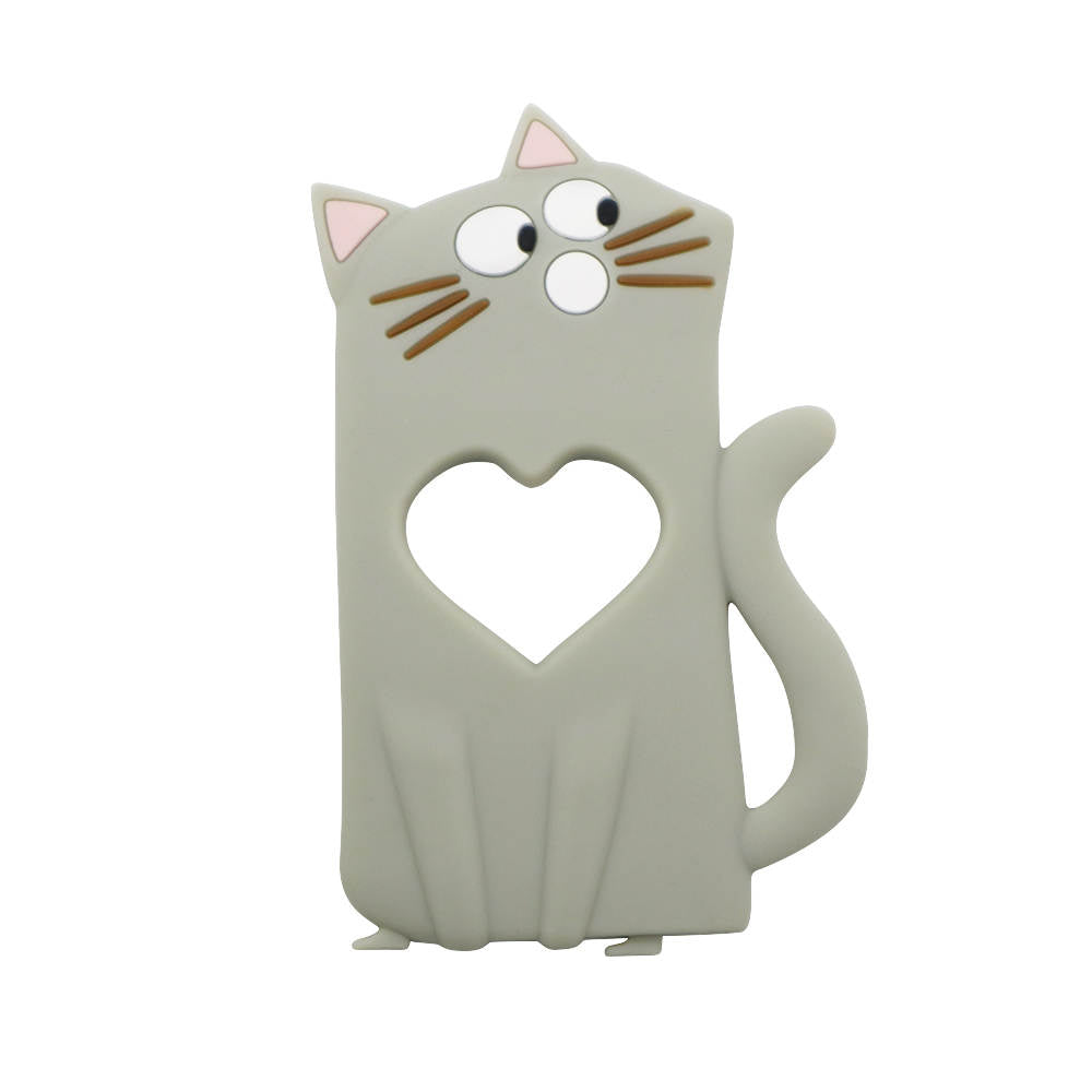 Silicone Kitty Teether