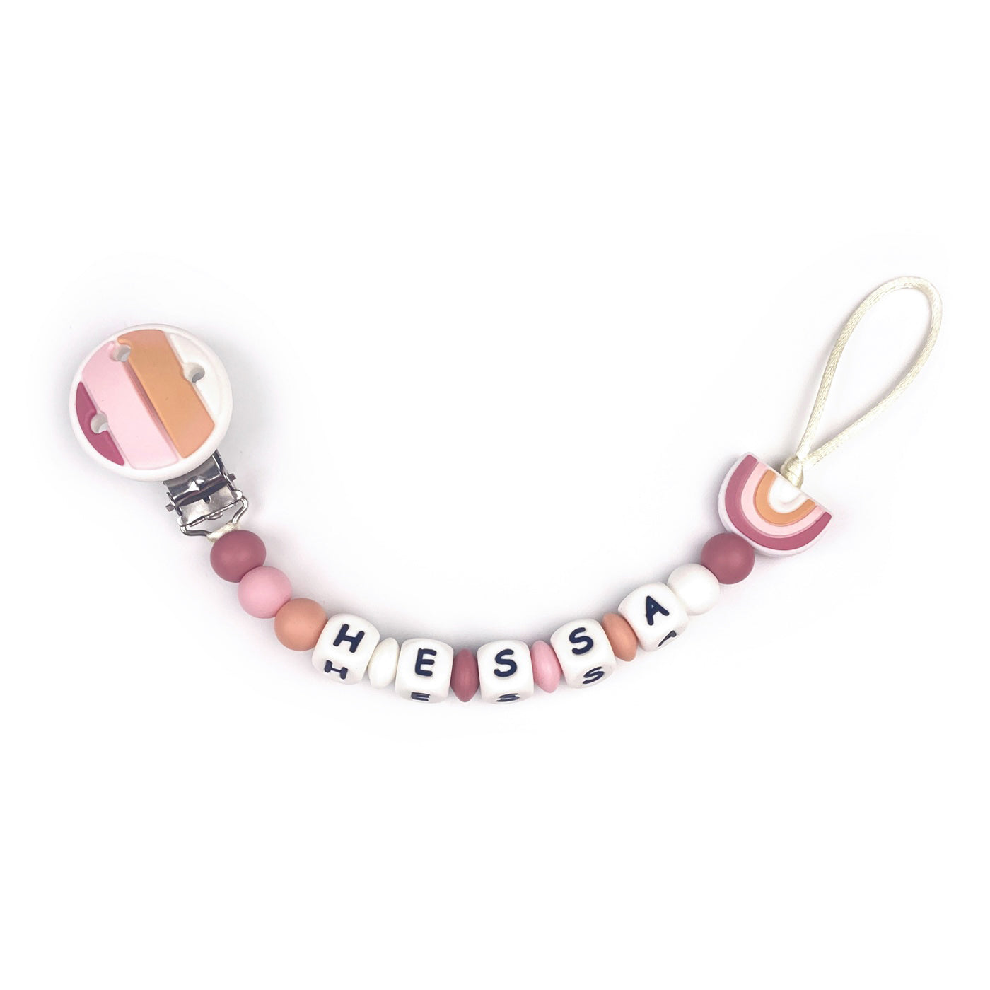 Rainbow Pacifier Chain