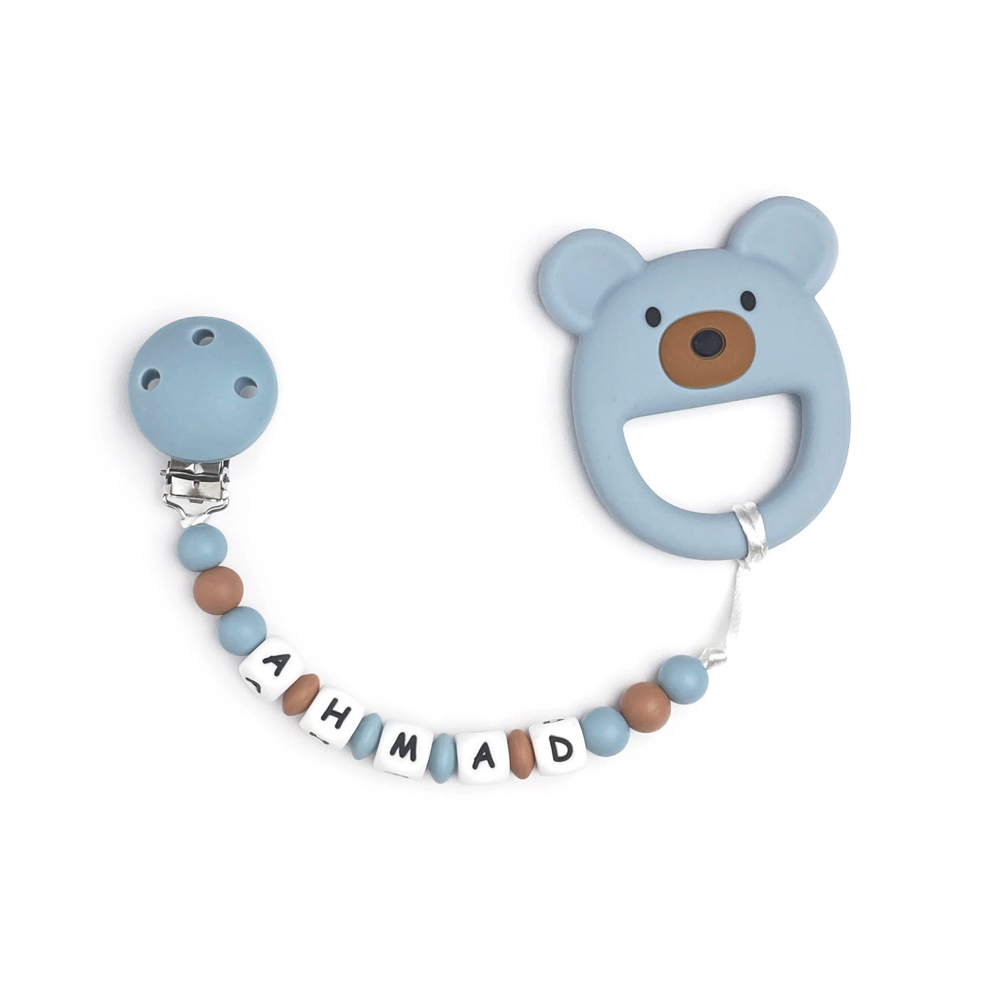Bear Teether Chain | Dusty Blue