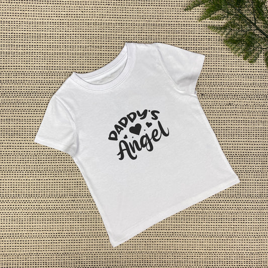 Daddy's Angel Baby & Toddler T-Shirt
