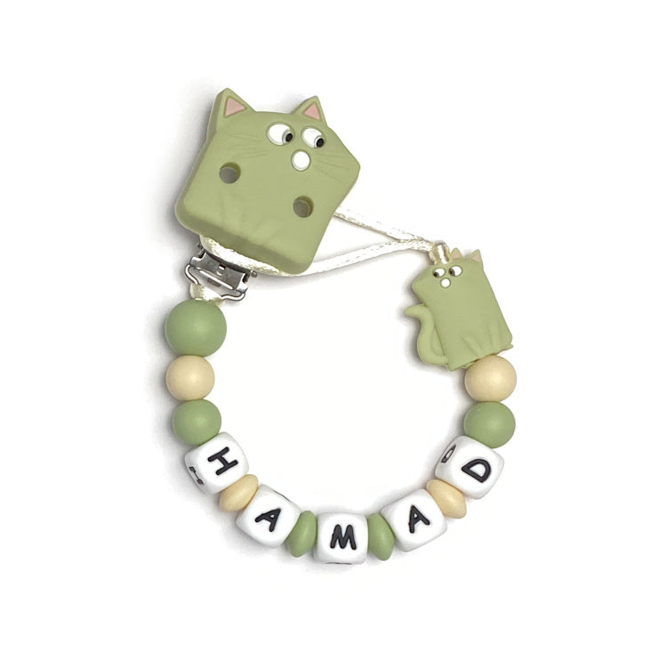 Cat Pacifier Chain