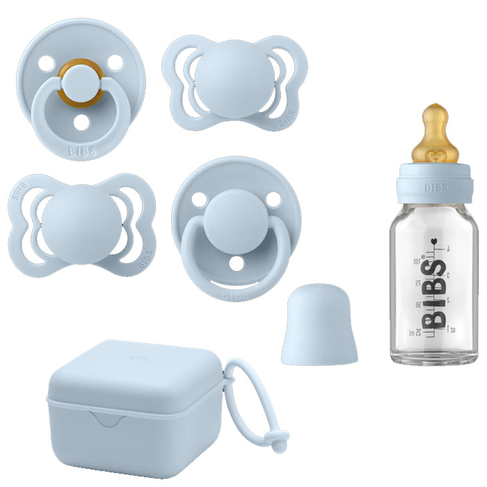 Bibs Gift Pack (Try-it Pacifier Pack, Pacifier Box, 110ml Bottle)