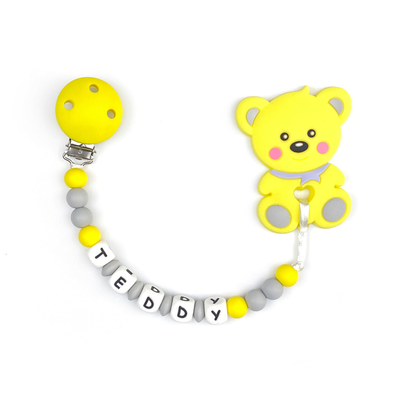Cute Teddy Bear Teether Chain