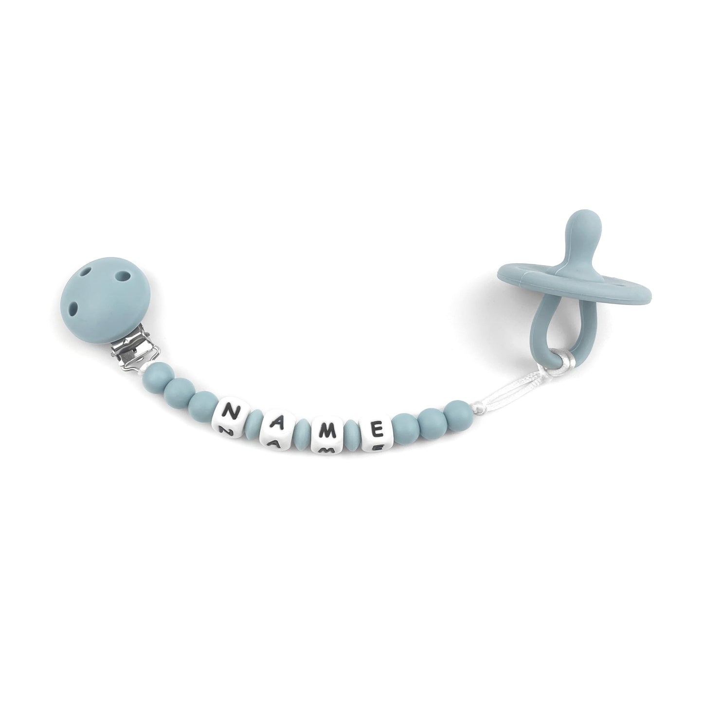 Plain chain with pacifier