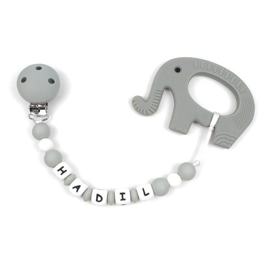 Dumbo Teether Chain | Grey