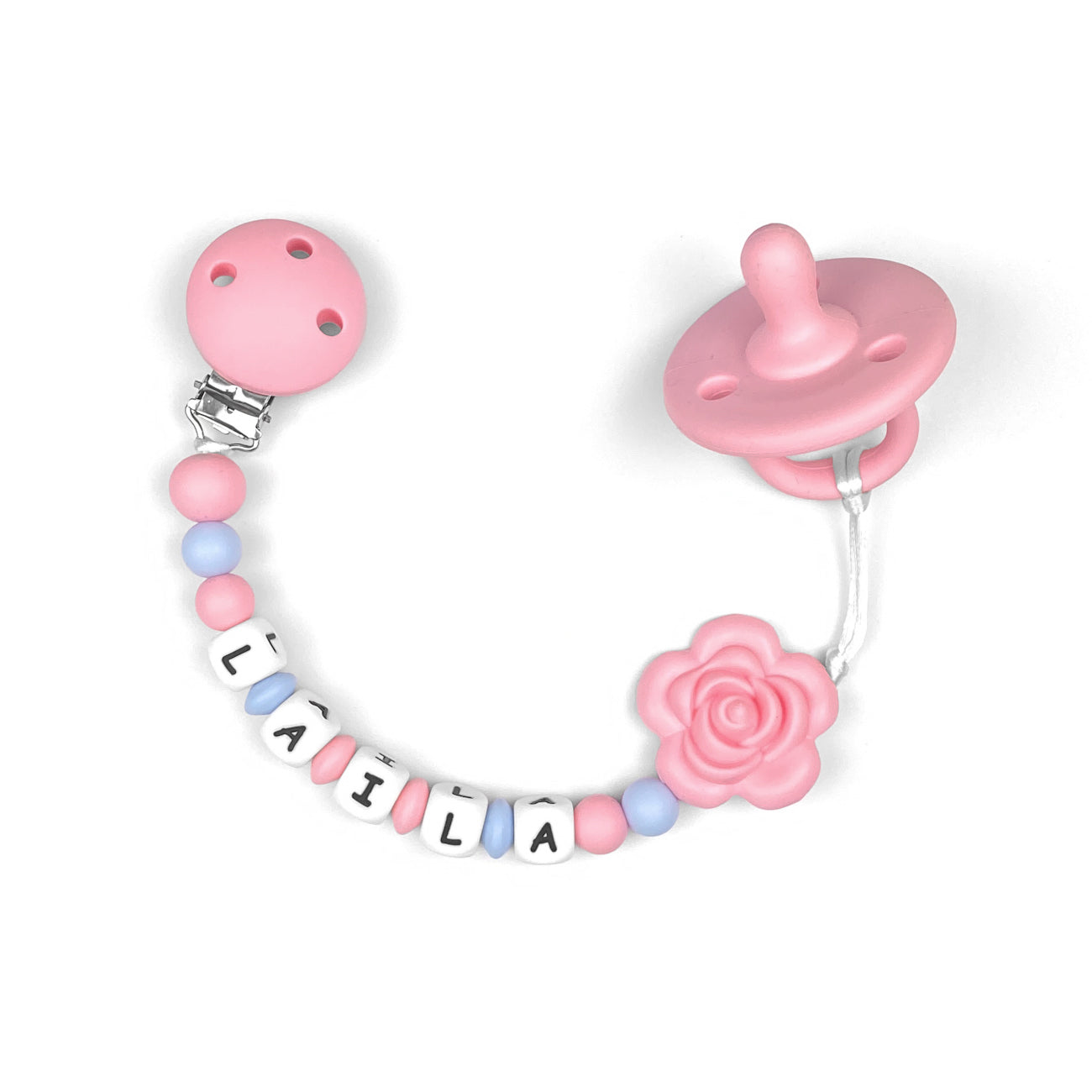 Flower Chain with Pacifier